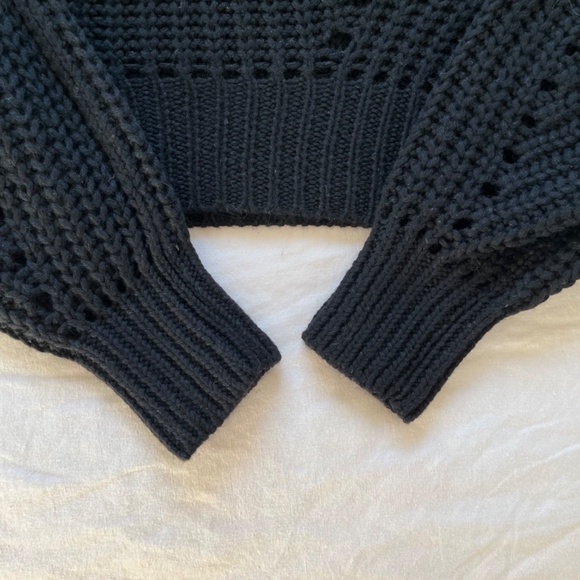 Aritzia Wilfred⎜GOULAINE SWEATER⎜BLACK - Picture 5 of 9